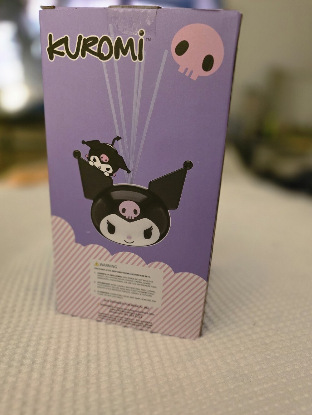 Kuromi Ceramic Reed Diffuser – Purple - Picture 3 of 3